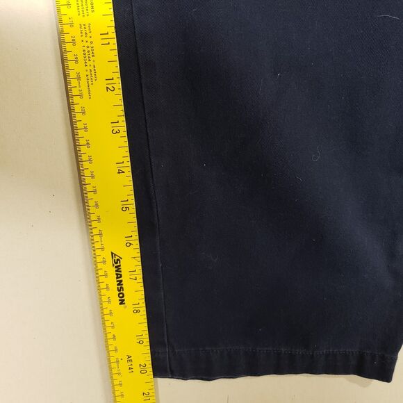 Lauren Ralph Lauren Blue Chino Cropped Capri 6 - Picture 8 of 9